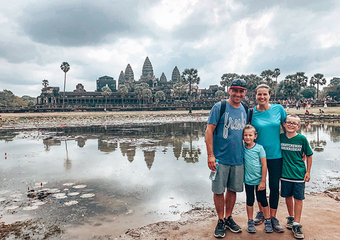 柬埔寨家庭游