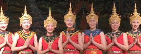 老挝传统服饰""