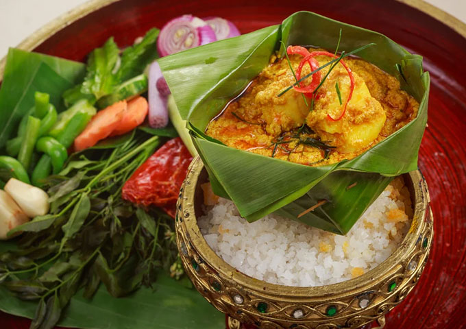 柬埔寨传统美食Amok