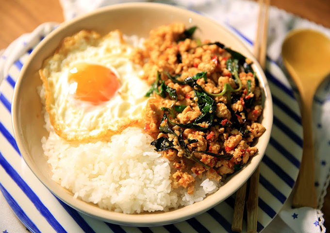 打抛猪肉饭